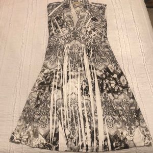 One World Black and White Dress